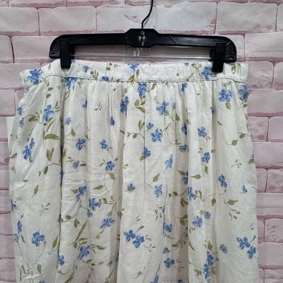 Abound skirt floral cotton size XL - Picture 5 of 7